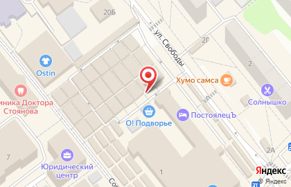 Магазин овощей и фруктов в Москве на карте