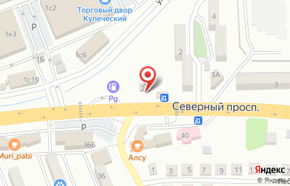 Магазин овощей и фруктов во Владивостоке на карте