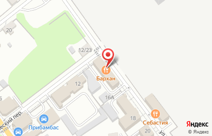 Чайхана Бархан на карте