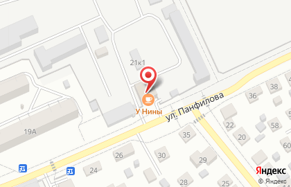 Столовая У Нины на карте
