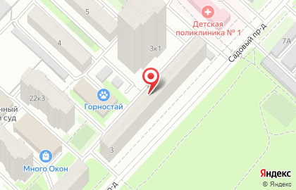СЭСКонтроль в Садовом проезде на карте
