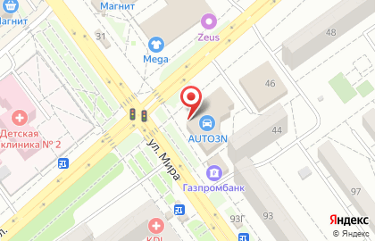 Банкомат СберБанк на Оломоуцкой улице, 44а в Волжском на карте