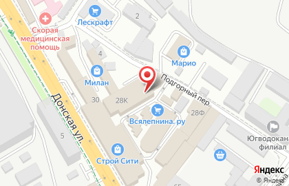 Торгово-производственная фирма Жалюзинск в Центральном районе на карте