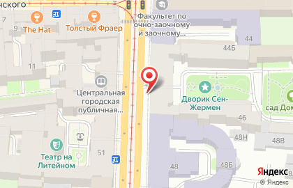 Гостевой дом Art на Литейном проспекте на карте