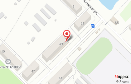 Магазин в Кирове на карте