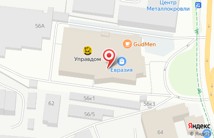 Компания Сантехцентр на улице Героев Хасана на карте