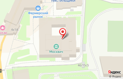 Москвич, СДЮСШОР на карте