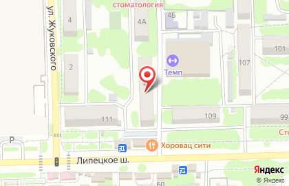 ПочтаБанк на улице Жуковского на карте
