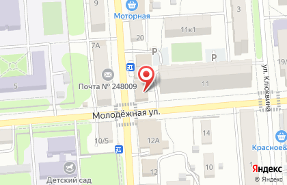 Магазин канцелярских товаров Школьник на Моторной улице на карте