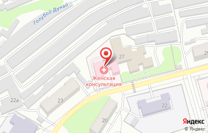 Городская больница №3 г. Бийска в Барнауле на карте