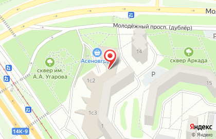 Лавка Лавка кондитера в микрорайоне Солнечный на карте