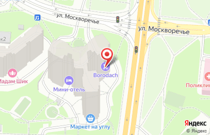 Мини-маркет Москворечье на карте
