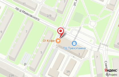 Магазин ZooМаркет на проезде Маяковского на карте