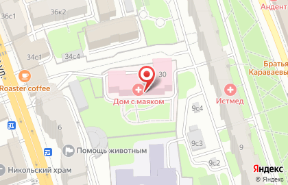 Ветеринарный центр Любимчик на Новослободской на карте