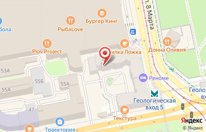 Общежитие, ЕГТИ на карте