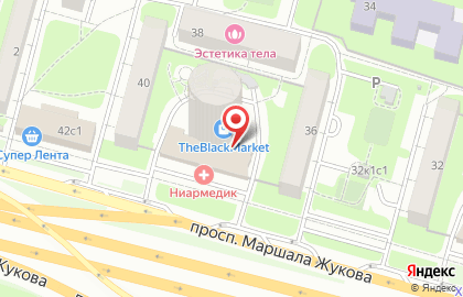 Маршала Жукова 38-1, ТСЖ на карте
