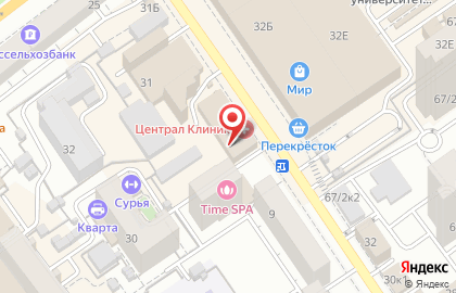 Торгово-сервисная компания Сервис Пласт на Средне-Московской улице на карте