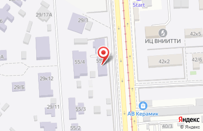Центр по обеспечению деятельности учреждений департамента образования на Московской улице на карте