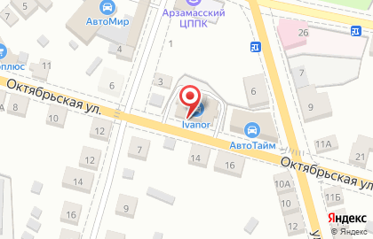 Торгово-сервисный центр Kolobox на Октябрьской улице на карте