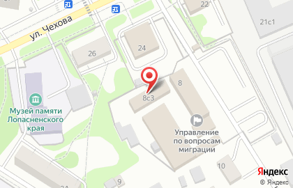 Чеховского Района увд на карте