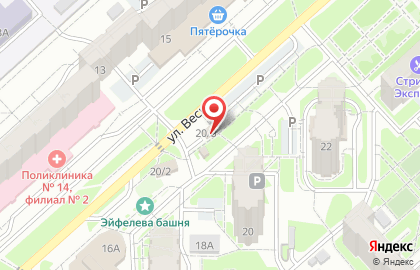 Бургерная Bullet Burger в Советском районе на карте