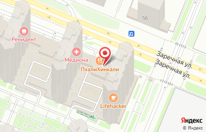 Ресторан грузинской кухни Пхали-Хинкали в Санкт-Петербурге на карте