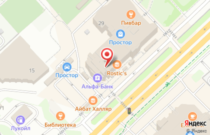Уфимский филиал Банкомат, АК БАРС БАНК на улице Маршала Жукова, 29 на карте