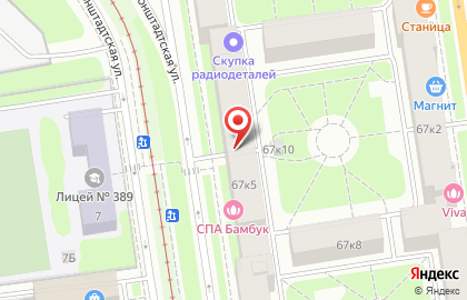 SPA-бутик Бамбук на проспекте Стачек на карте