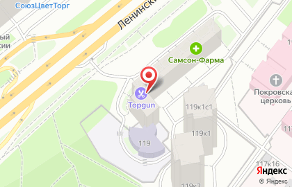 Барбершоп TOPGUN на Ленинском проспекте, 119 на карте