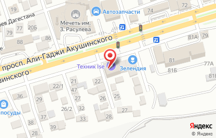 Сервисный центр Техник-ISE в Советском районе на карте