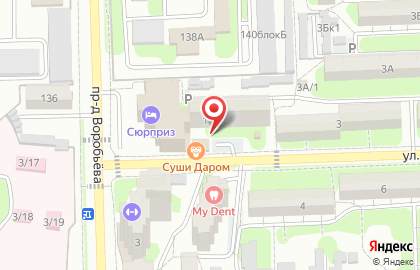 Студия красоты Бахмудовы на карте