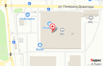 Карс на Трактовой улице на карте