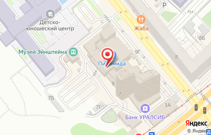 Студия красоты Dali на Краснознаменской улице на карте