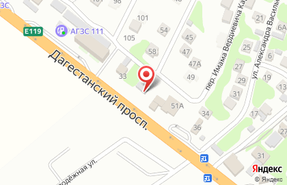 Мастерская по ремонту ходовой части автомобиля в Махачкале на карте