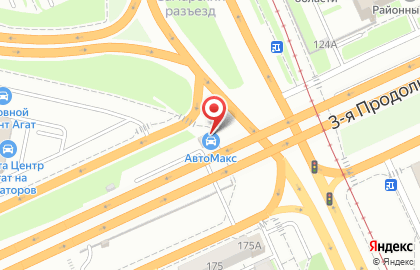 Прокатная фирма АвтоМакс в Дзержинском районе на карте