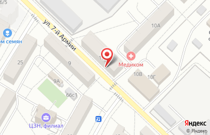 Продовольственный магазин в Санкт-Петербурге на карте