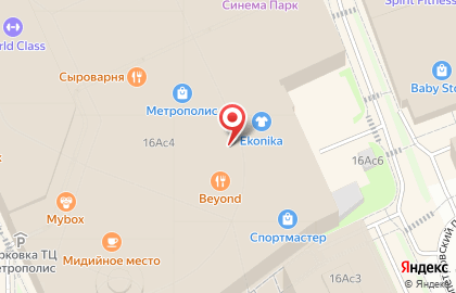 Quicksilver на Ленинградском шоссе на карте