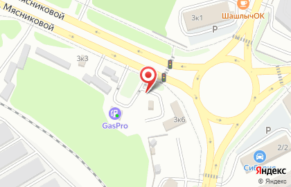 Автокафе Coffee City в Калининском районе на карте