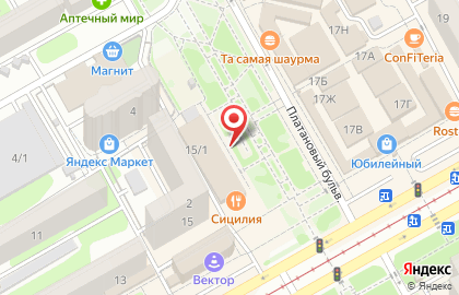 Отделение банка СберБанк России на проспекте Чекистов на карте