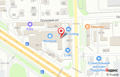 Торговая компания Бамус на улице Братьев Кашириных на карте
