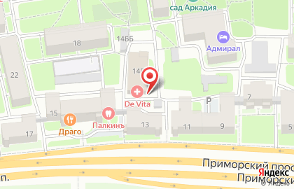 Тэк Спб, Дирекция по Перспективному Развитию на карте