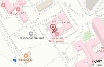 Хоспис, Красноярская межрайонная больница №2 на карте