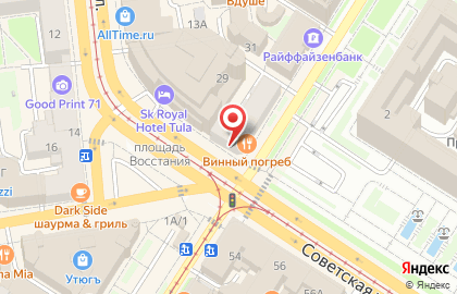 Коллегия адвокатов №8 в Центральном районе на карте