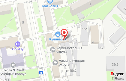 Ветеринарная клиника Тим на Большой Марфинской улице на карте