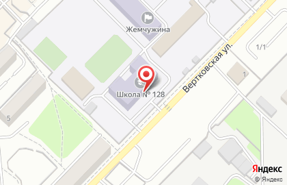 Школа дизайна и программирования для детей Академия Дизайна и Программирования на Вертковской улице на карте