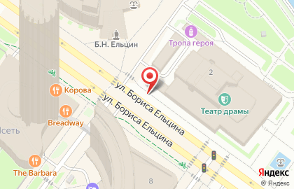 Екатеринбургская электросетевая компания на карте