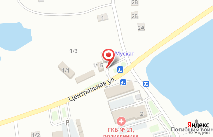 Центр на Центральной улице на карте