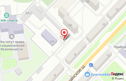 Автостоянка в Тамбове на карте