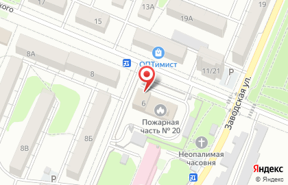 Противопожарная служба Курской области на карте