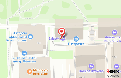 Пекарня Буханка на Пулковском шоссе на карте